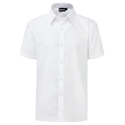 White Short Sleeved Shirt - Pack of 2